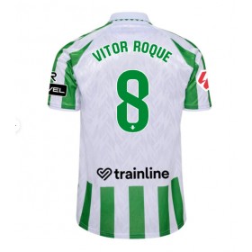 Pánské fotbalový oblečení Real Betis Vitor Roque #8 Domácí košile 2024-25 Krátkým Rukávem